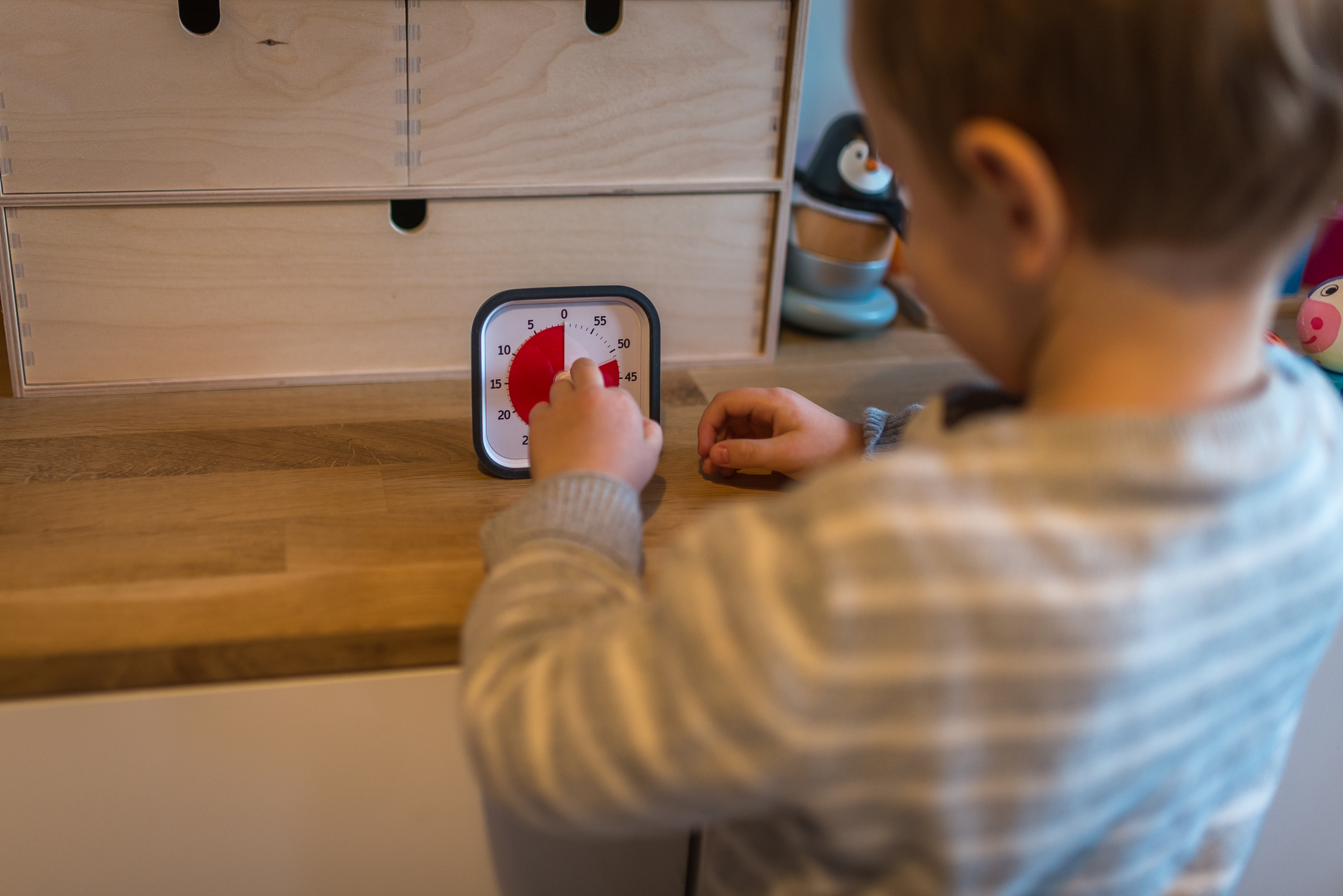 Outil pour gérer le temps – le « Time-Timer »  Soline d'Udekem -  Psychologue pour enfant/adolescent, seul ou en famille - Nivelles